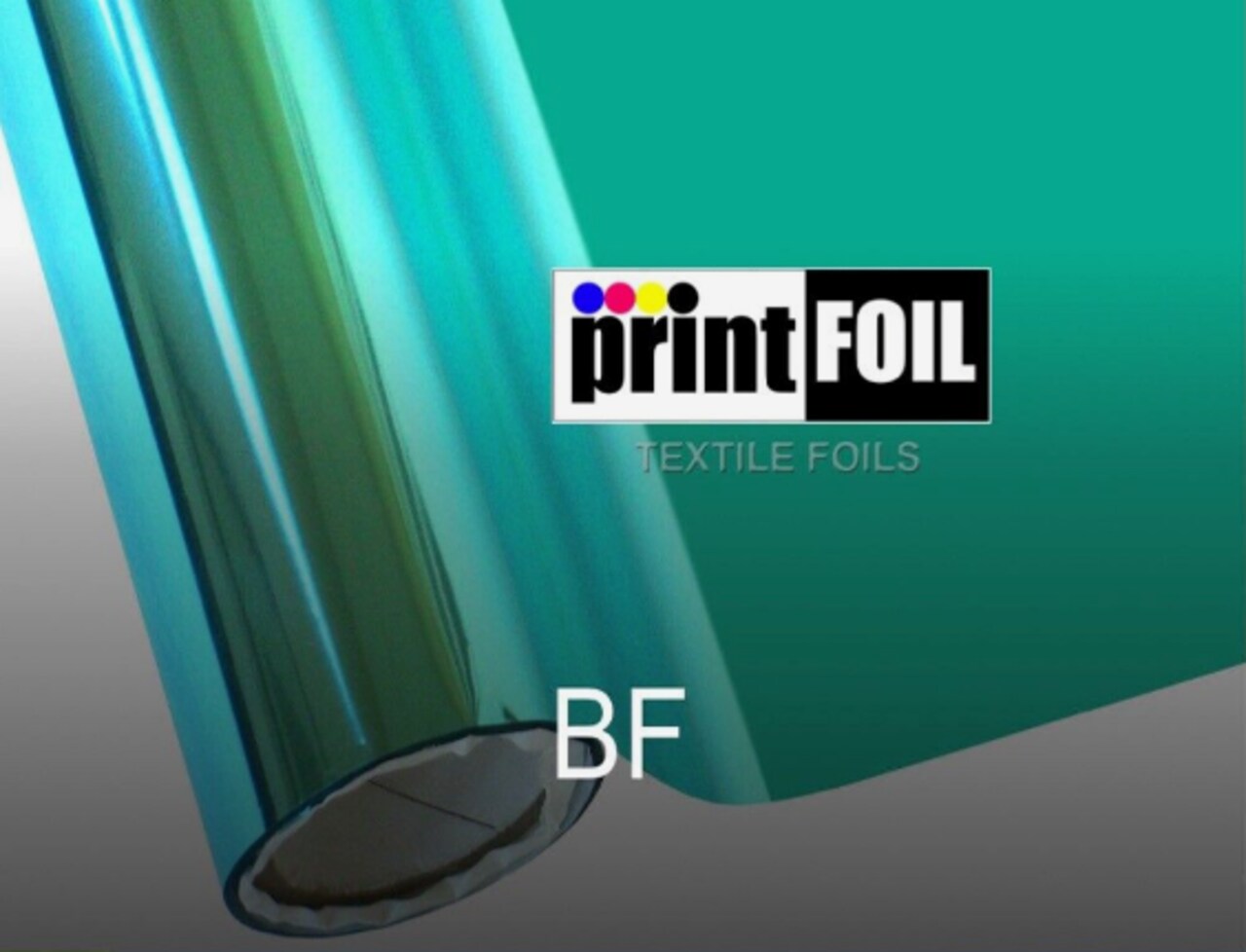 PrintFOIL Metallic Foil Heat Transfer Sea Foam Iron On 12" X 25ft for HTV Vinyl for DIY Tshirt,Bags,Garments